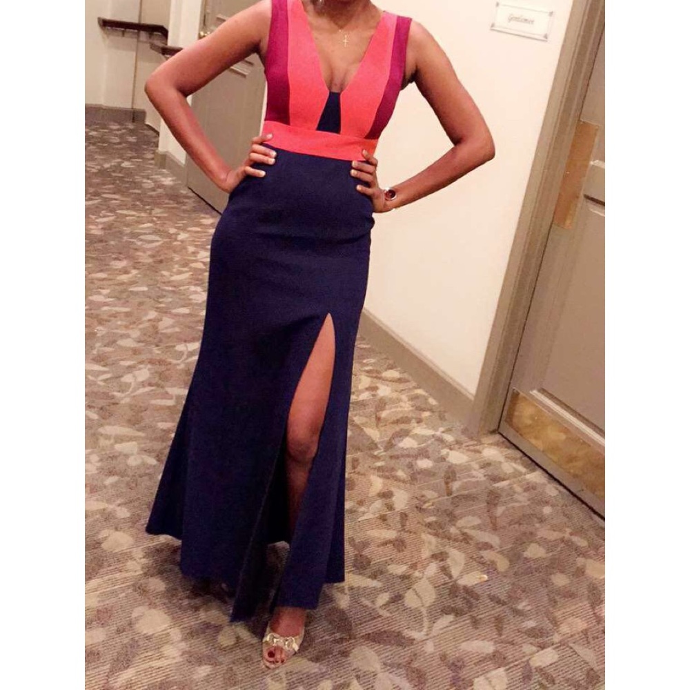 BCBGMAXAZRIA long evening dress